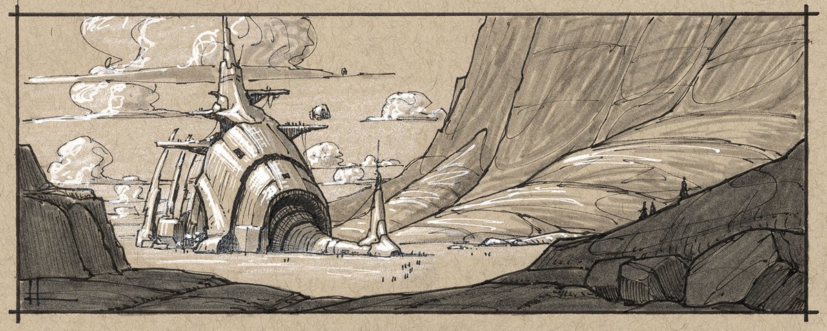 Also some neat sketches.... everything starts with a solid composition. 