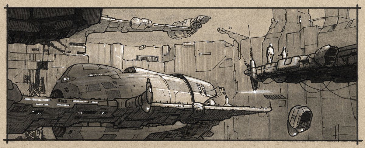 Also some neat sketches.... everything starts with a solid composition. 