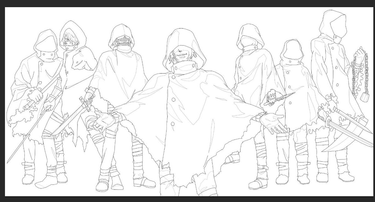 Satorizer6's tweet photo. I've added a few to make up the number. Next time I'll find time to paint, I think I should have a rest https://t.co/oAc6ThRigS