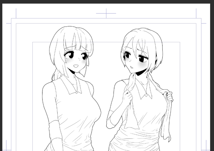 顔は可愛く描けた気がするんだよなぁ…
次回作は気長にまってくだしあ… 