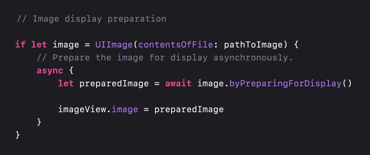 qdoug's tweet image. High level API to force decoding a UIImage 🤩