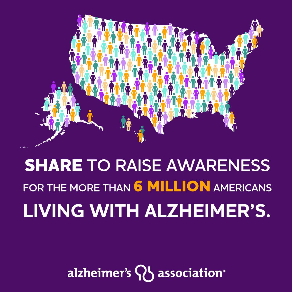 There are more than 6 million people living with Alzheimer's. Part of our mission is to spread awareness and education for them and for their caregivers.

#AlzheimersAwarenessMonth