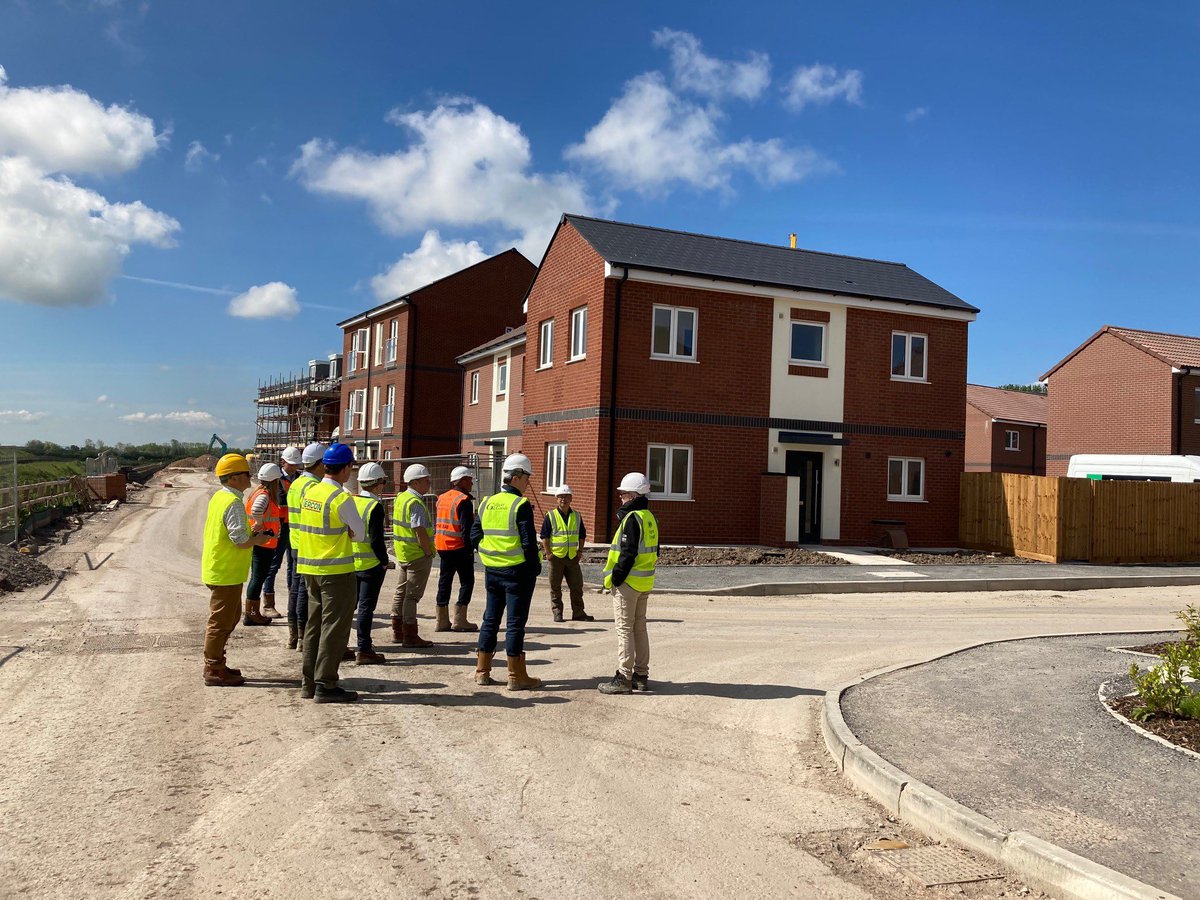 Would like to give a massive thanks to Keepmoat for hosting the CESW members at a tour of their MMC development at Brue Farm. It’s great for us to be able to get out on site again - and even better we lucked out on the weather! #CESW #MMC #Construction