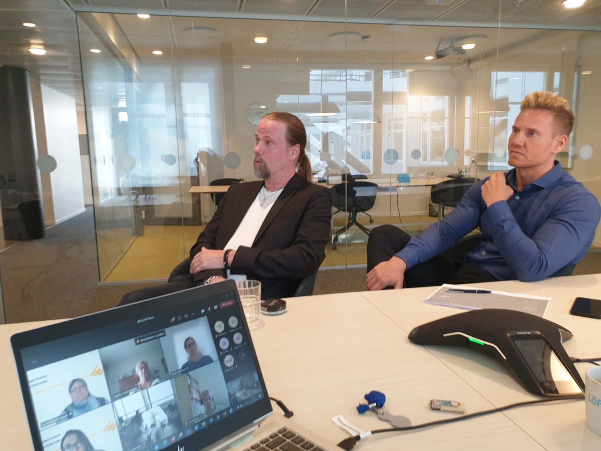 Idag var vi från Löf inbjudna till digitalt möte med Patientnämnden i Stockholm för att berätta om Löf och även svara på frågor kring vår skadereglering. Magnus Kristoffersson och Kenneth Malmborg svarade från Löf. 
Stort tack att vi fick delta! #patientnämndenstockholm
