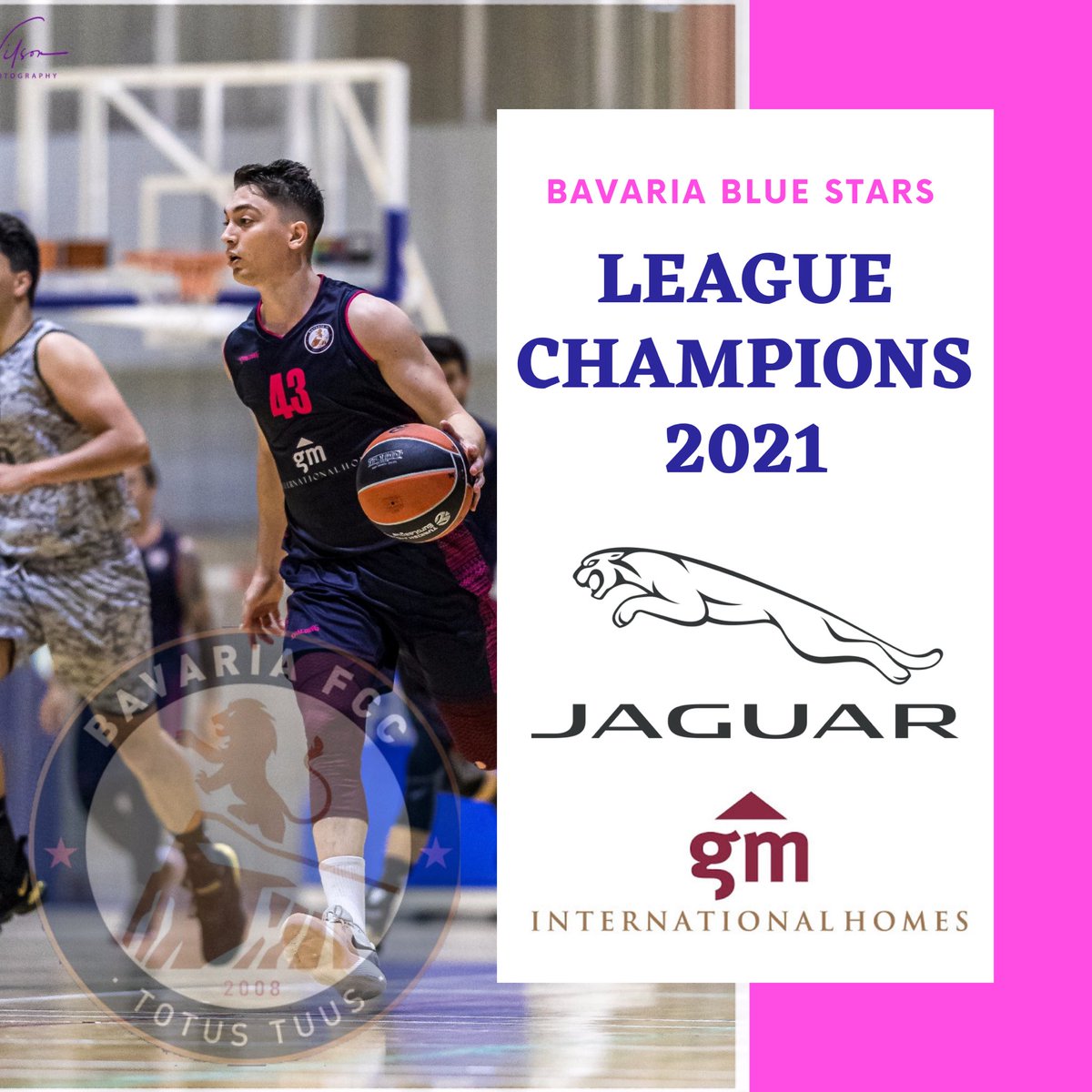 BavariaFCC's tweet photo. 🏀 BASKETBALL 🏀 

Bavaria Blue Stars crowned 1st Division Champs!

After last night’s victory against Lincoln Bayside (101-86), our men’s team completed a domestic double to crown a remarkable 2020/21 cup and league campaign.

Our 2nd league title in the last 3 seasons 🏆 https://t.co/bR7CnalPNu