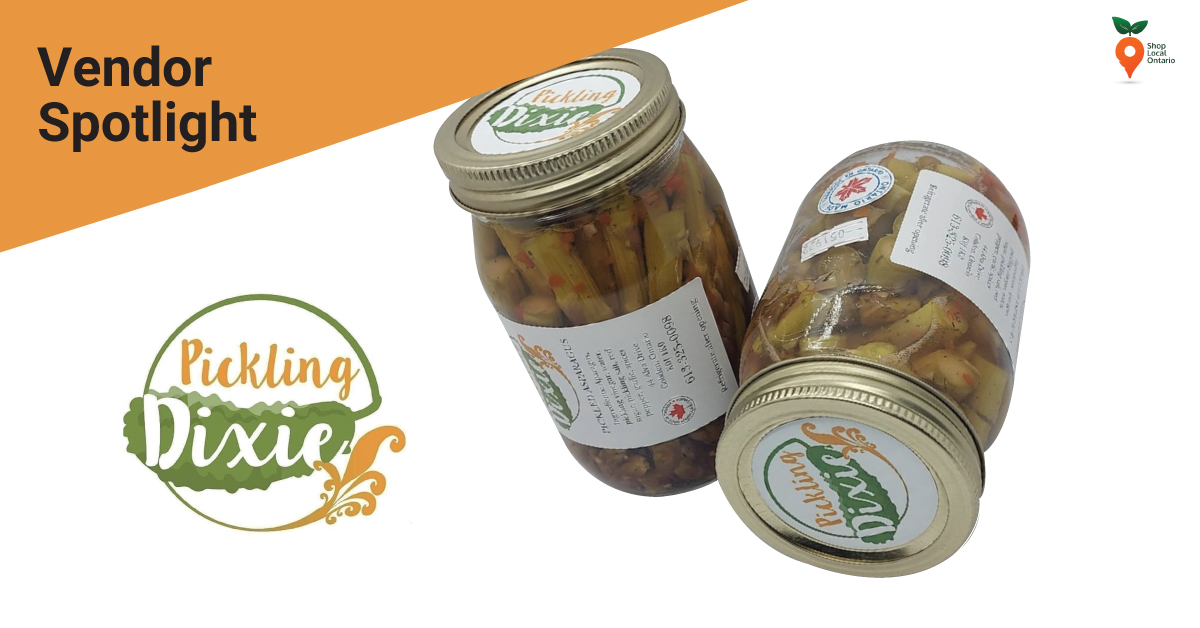 ShopLocalONT's tweet image. The first Vendor Spotlight of June goes to Pickling Dixie out of Pembroke! If you love pickled foods well we have the vendor for you. Grab yourself some amazing local pickled carrots or some pickled eggs. Shop now at ecs.page.link/8hLFA 

 #vendorspotlight #Pickled #Local