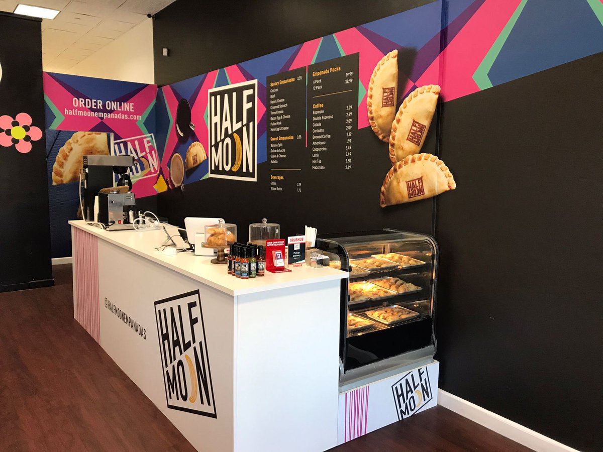 3 months later, really hard finding employees. We are open!! #pembrokepines with <a href="/MishasCC/">Misha's Cupcakes</a> this store means a lot. From the hardships to opening with my amazing friend #womenentrepreneur <a href="/MishaKGO/">Misha</a> <a href="/HMEmpanadas/">Half Moon Empanadas</a>