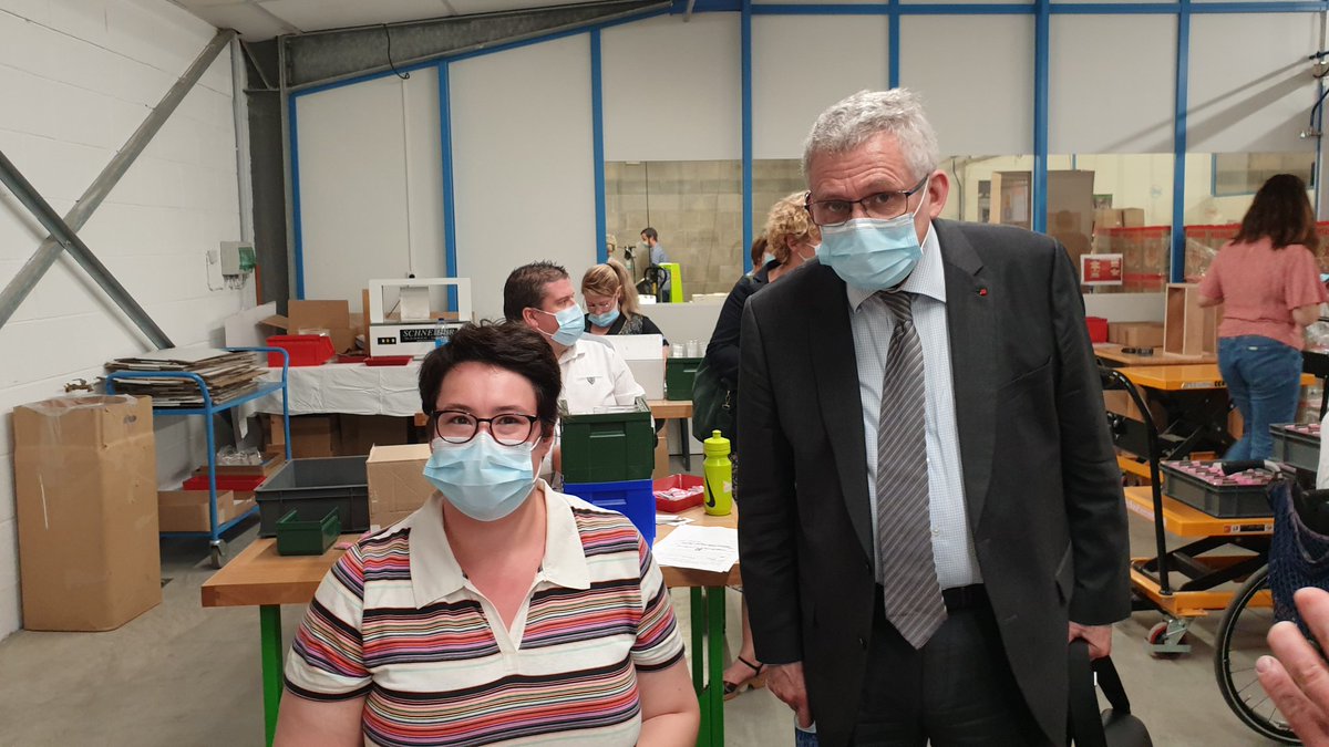 GohetPatrick's tweet photo. Je suis admiratif du travail réalisé par les ouvriers de l'atelier de #Pontmain de @LADAPT #Mayenne, plus spécifiquement sur les activités de câblage et de sous-traitance. https://t.co/IClvEhUsfu