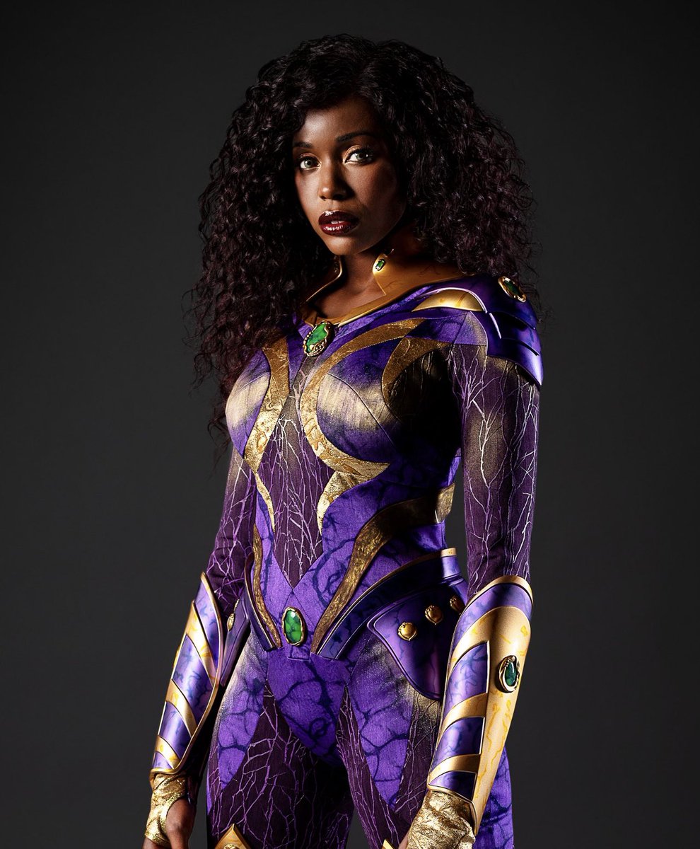 Anna Diop as Starfire in Season 3. That’s it. 