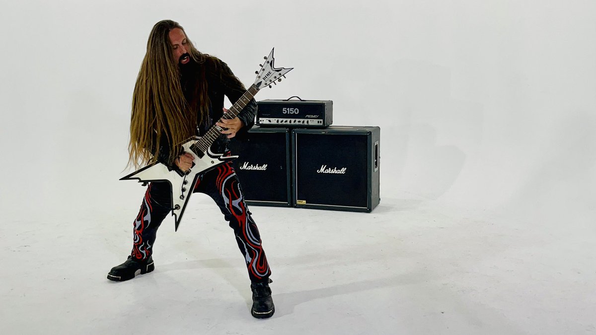 irablack's tweet photo. Great to be playing music and shooting video again! Here’s a few photos from yesterday’s “BRING OUT YOUR DEAD” video shoot! 

Photos by @jessica_t_chase 

Of Gods &amp; Monsters is Kevin Goocher, Ira Black, Simon Wright and Bjorn Englen https://t.co/jm02D7WgcD