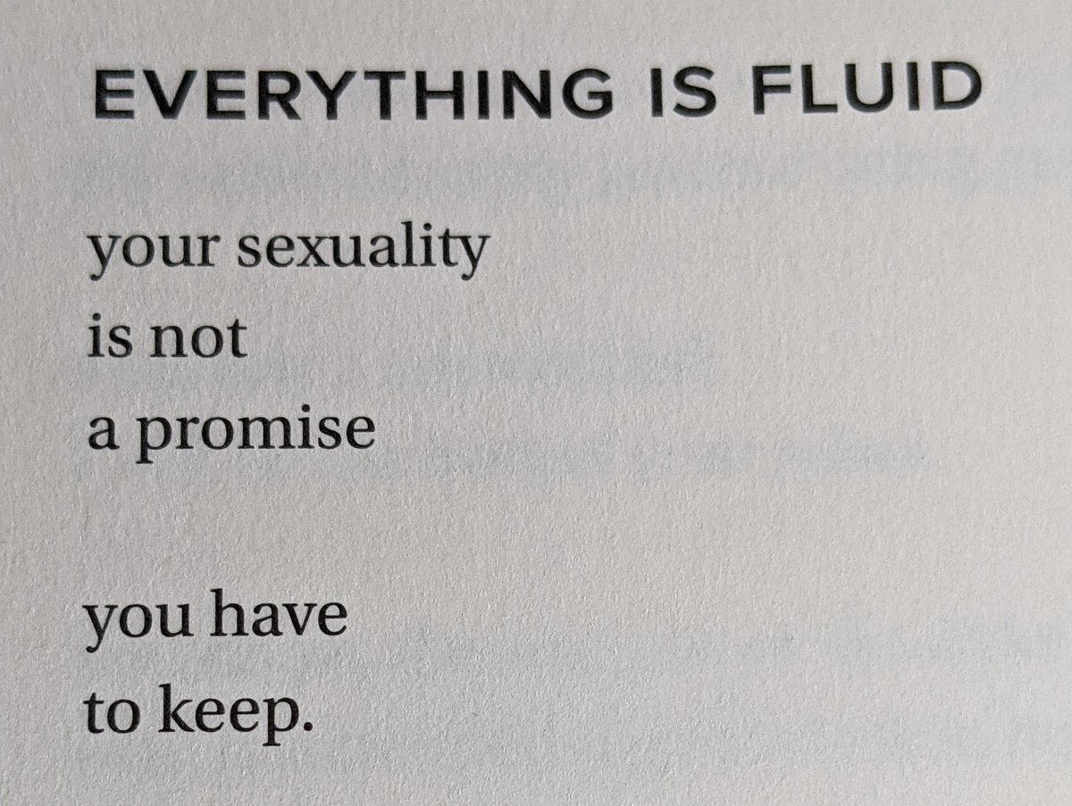EannaRoberts's tweet image. Reading @blythe_baird&apos;s If My Body Could Speak. Sexual fluidity so rarely comes up in the books I read, I thought it was worth sharing. Thank you, Blythe Baird, for making me feel included. 

#inclusive #FluidNinja #LGBTQ #poetrycommunity #poetrylovers