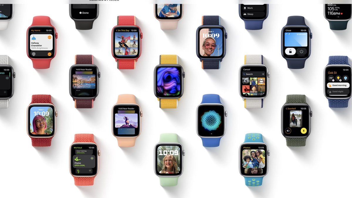 techaedgar's tweet photo. New watchOS 8 features, list of compatible devices announced by Apple.
#WWDC21 #watchOS8 

https://t.co/mHBLXS68Qi https://t.co/nDrycEMaey