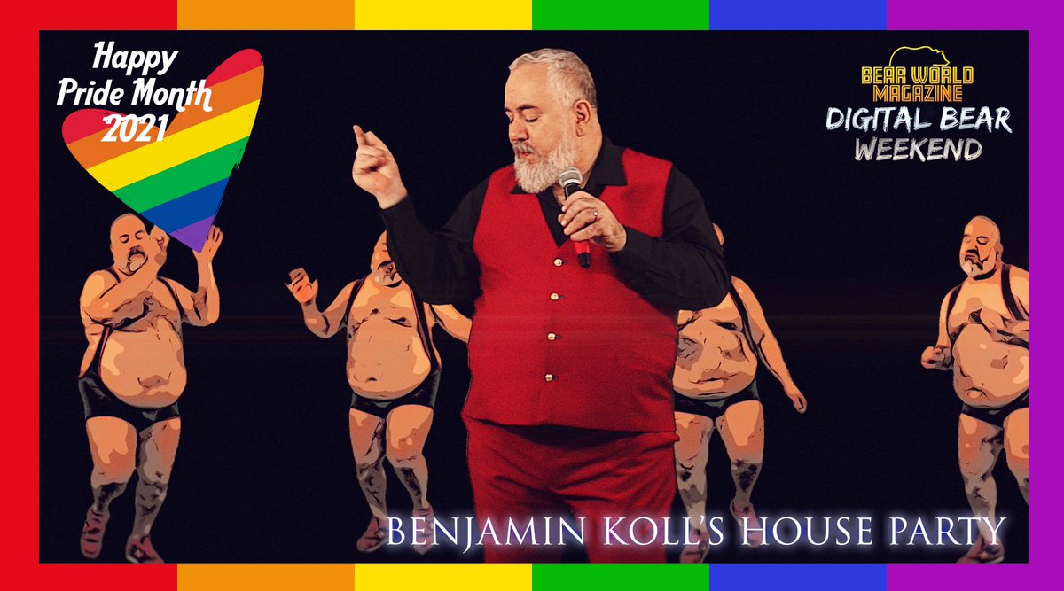 BenjaminKoll's tweet photo. Last year we celebrated #pridemonth #athome with this #houseparty show for @bearworldmag during #digitalbearweekend 🎤🐼🎵🌈❤️
Watch it here ➡️ https://t.co/23ijAbFwMH
#Pride playlist ➡️ https://t.co/qllE7Qlm1A
Have a great Tuesday!😘❤️

#musicbybears #liveshow #pridemonth2021 https://t.co/ou4giCf0xE