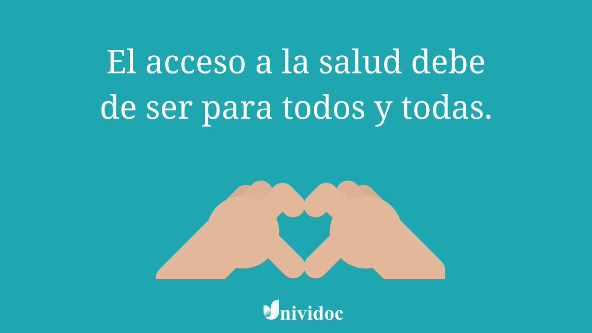 Unividoc's tweet photo. Juntos eliminemos las barreras y seamos parte del cambio, porque el acceso a la salud debe de ser para todos y todas 🤩💙 https://t.co/omCJLpwX5o