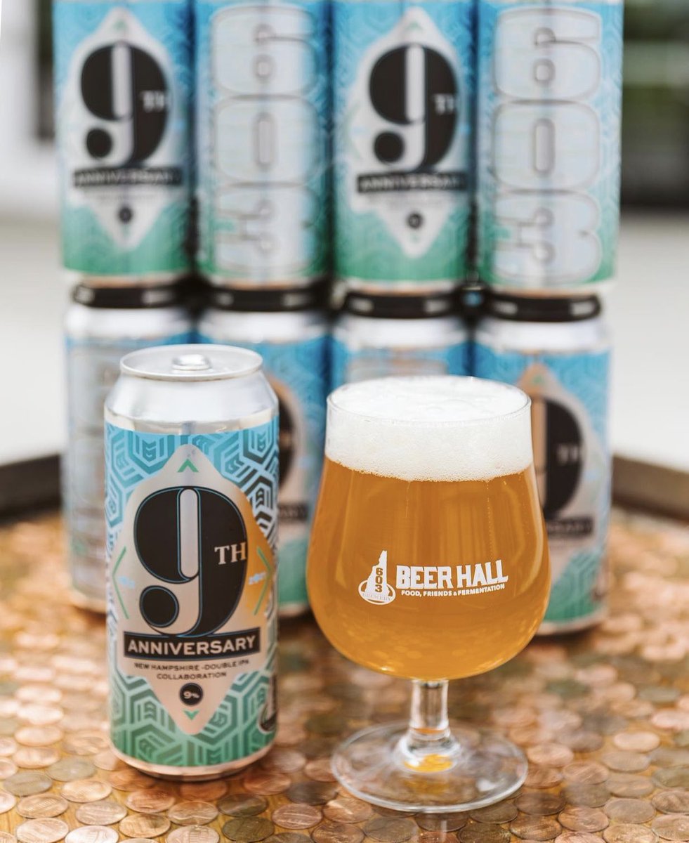 Last weeks 9th anniversary celebrations had me sleeping in the window hammock for days. Thankful I still have 9 lives and this delicious beer! Have you tried our 9th Anniversary NH-DIPA Collaboration brew yet? 
#anniversary #beer #catlife #brewery