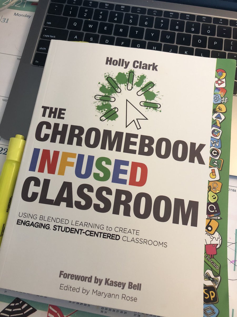 Been looking forward to our book study meet for The Chromebook Infused Classroom! First meeting starts shortly #ShelbyInfused @ShelbyEdTech @HollyClarkEdu