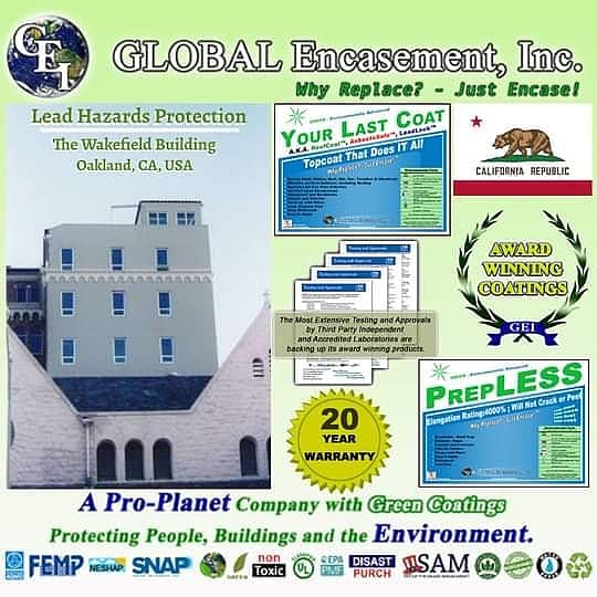 greenencasement's tweet photo. Why Not #Waterproof & #Preserve #Historic Properties At The Same Time Safely Manage #LeadBasedPaint In Place? JUST ENCASE! #YourLastCoat #Building #Green #Environment #CostEffective #LongTermSolution #Encasement #EncaseIt Learn More & Contact Us: https://t.co/B2KROJls3Y https://t.co/QJWA7Oo4lu