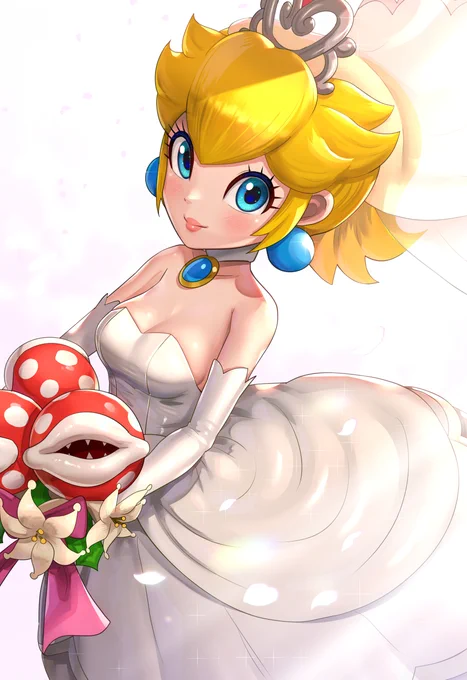 ウェディングピーチ姫🍑👰‍♀️ 
