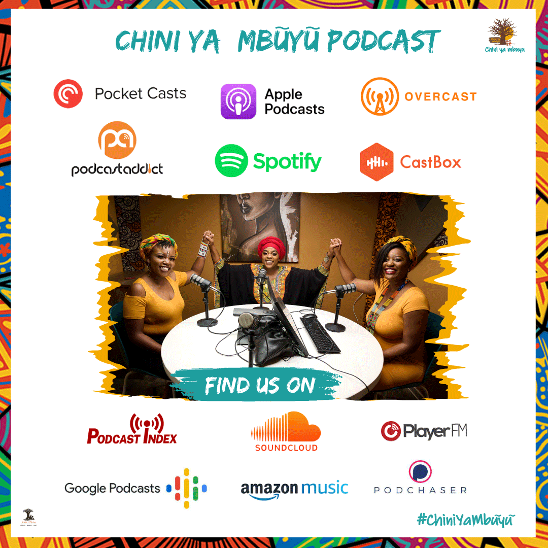 AkiliDada's tweet photo. In case you've not listened to #ChiniYaMbuyu podcast, don't stress; here is where you can find us.
#ApplePodcast #CastBox #Overcast #SpotifyPodcasts #PocketCasts #Podchaser #PodcastAddict #PodcastIndex #Playerfm #AfricanPodcasts
Listen Now: https://t.co/Zs6Bu2bzNP https://t.co/ZMKHWJEdU4
