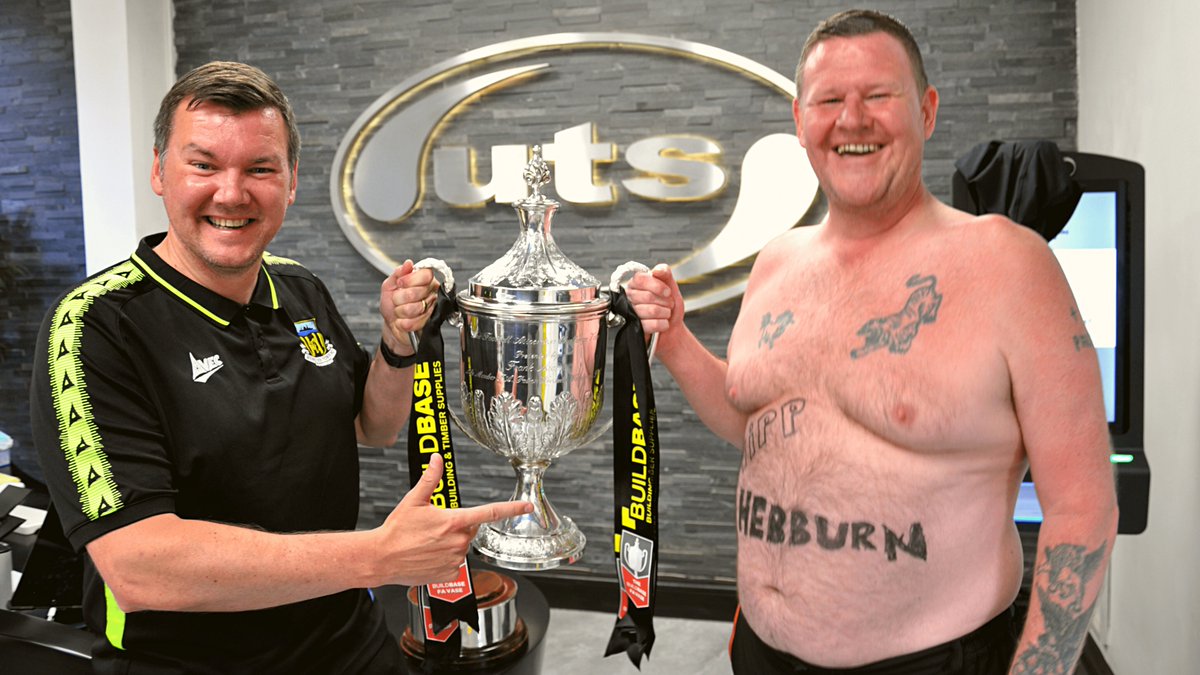 UTS Engineering (@uts_engineering) on Twitter photo Great visit by <a href="/HebburnTown/">Hebburn Town FC</a> to celebrate their FA Vase win! ๐๐๐
Our Paul got maybe a little too excited about the Hebburn Town FC trophy photo today! ๐
(Someone told him it was wipe off marker only to find out after the photo shoot it was permanent!) Great visit by <a href="/HebburnTown/">Hebburn Town FC</a> to celebrate their FA Vase win! ๐๐๐
Our Paul got maybe a little too excited about the Hebburn Town FC trophy photo today! ๐
(Someone told him it was wipe off marker only to find out after the photo shoot it was permanent!)