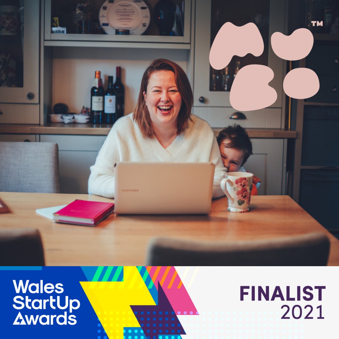 We are very pleased to be included in the finalists for the social enterprise category at the 2021 @WalesStartup awards. #teammubo have all been doing a happy dance in the sunshine to celebrate 🙌🏻