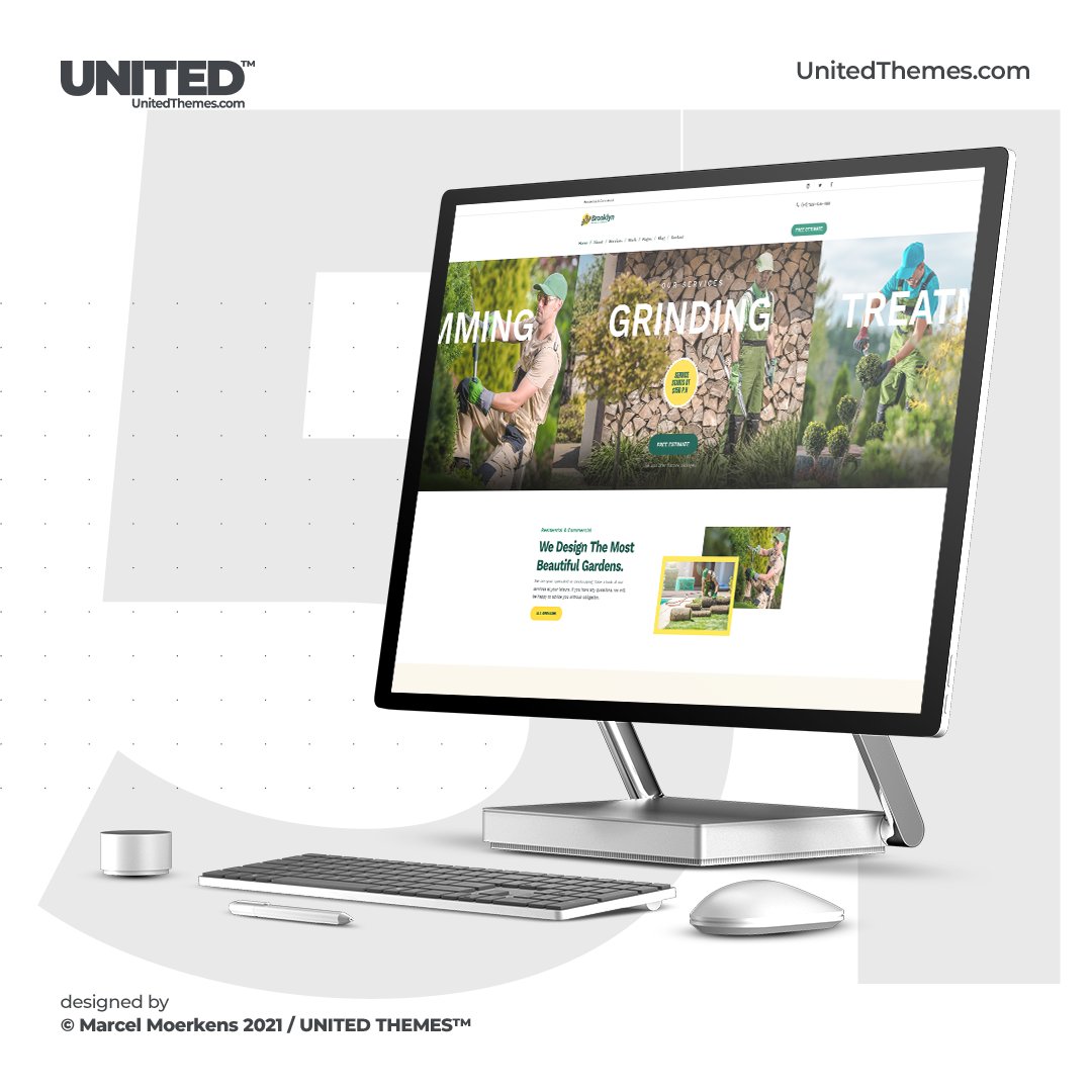 UnitedThemes's tweet photo. Ready for the new fabulous prebuilt website number 51?
Coming soon for all Brooklyn customers to download for free.
Get started with Brooklyn today and never miss a free update again.
https://t.co/ejnzCzMH1k

#residential #commercial #lawn #landscaping #landscape #lawncare #web https://t.co/gNK9e2IzO2