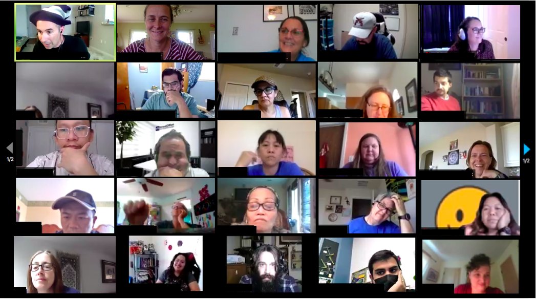 Bootstrapworld's tweet photo. We had such fun working w teachers across New Mexico last week. Looking forward to supporting them in introducing Bootstrap:Data Science across the disciplines next year!
Register for a summer workshop at: https://t.co/JCfiwWDili
@CSforall #integratedCS #DataScience #cs4nm https://t.co/slZn2M7XUI