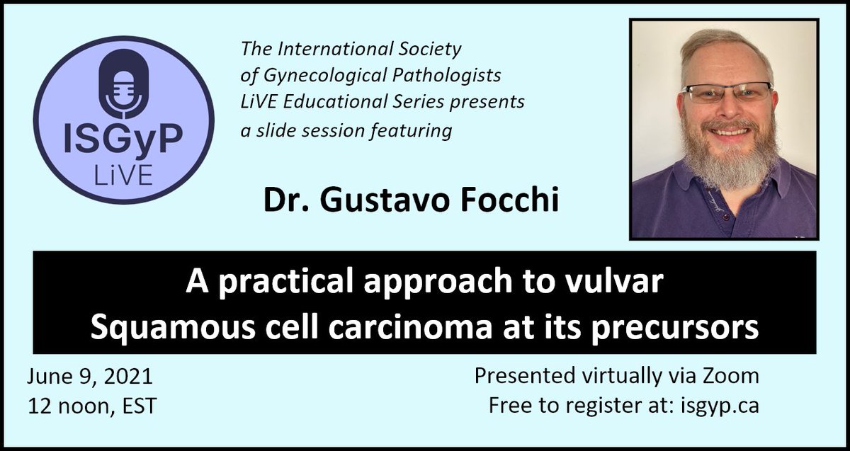 International Society of Gynecologic Pathologists tweet media