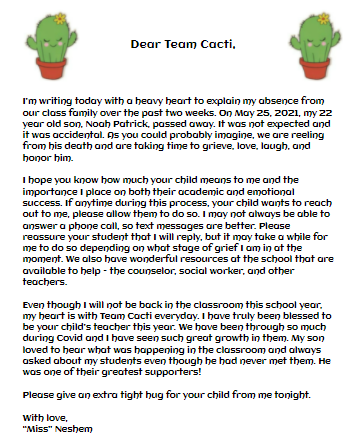 neshem_marte's tweet photo. Two weeks ago, I left for work thinking I'd see all 3 of my children alive and well that night. Yesterday, I saw my other "kids" and explained why I've been absent. Neither event do I ever want to happen again. Hug your family hard. @EISDofSA @NISD https://t.co/lplt2sg1hh