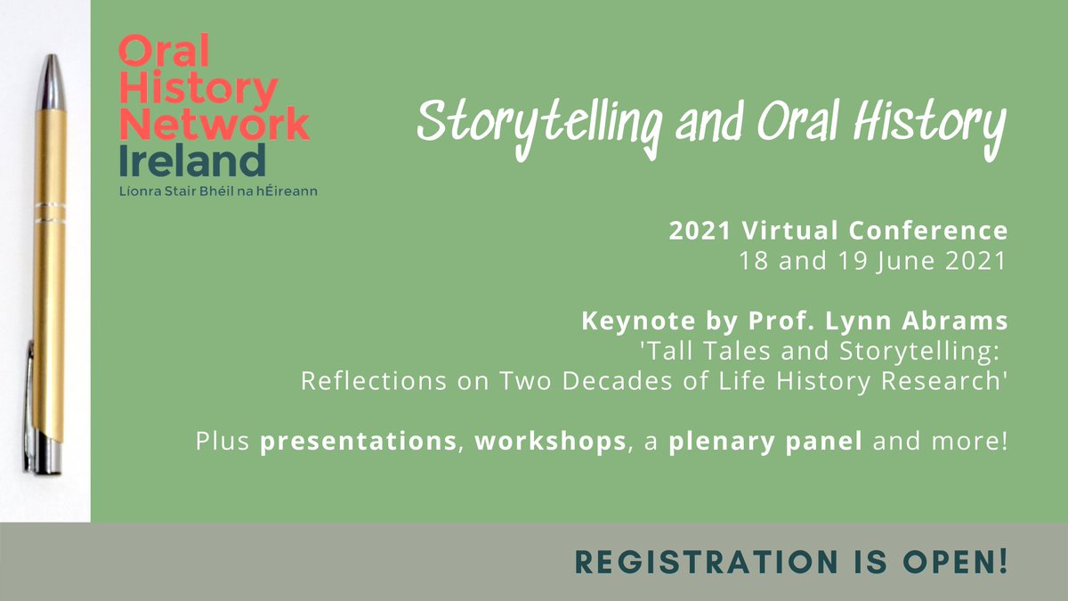 Oral History Network Ireland tweet media