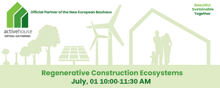 Activehouseinfo's tweet photo. ♻️ Now is the time to transform our #construction #ecosystems to be #regenerative
🏡 Join the next Active House Virtual Gathering on 1st July at 10:00 am CEST to be part of the discussion
Get registered here! ⤵️
https://t.co/BgfIaLCWA8
#ActiveHouse #NewEuropeanBauhaus #design https://t.co/LiNzR1xEs0