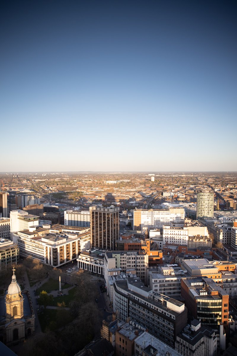 Summer vibes in #Brum.  Everything always looks better in the sunshine 😎☀️