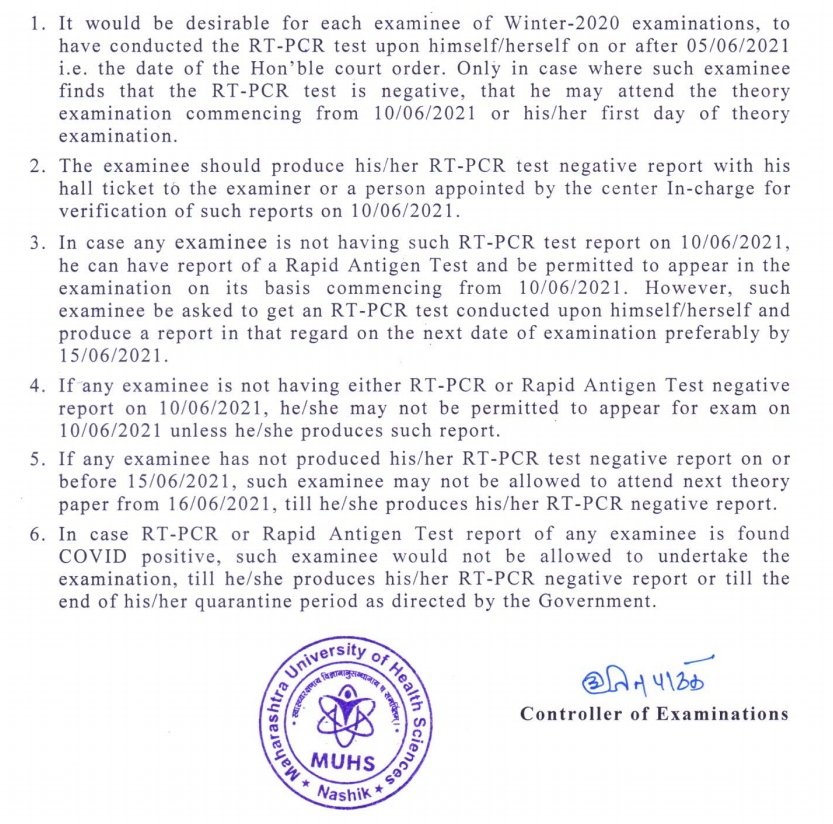__shubham_patil's tweet image. 15% of the students tested positive after RTPCR test.  According to the guidelines of #MUHS, students who are positive will not be allowed to take the exam, then they are responsible for wasting their year. Why such low quality treatment?
#muhsonline 
@AmitV_Deshmukh @SonuSood