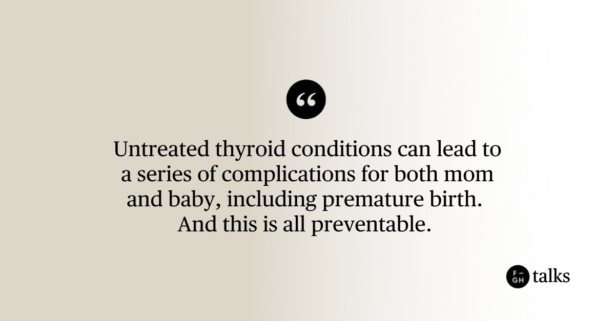 Patient advocate @CHThyroidMom Blythe Clifford expressed these words during last week's FORESIGHT Global Health Talks, in which we discussed the impact of #thyroid disease on women. Have you watched the livestream yet? 🎥 youtube.com/watch?v=Zm_jKp… #NCDs #webinar #globalhealth