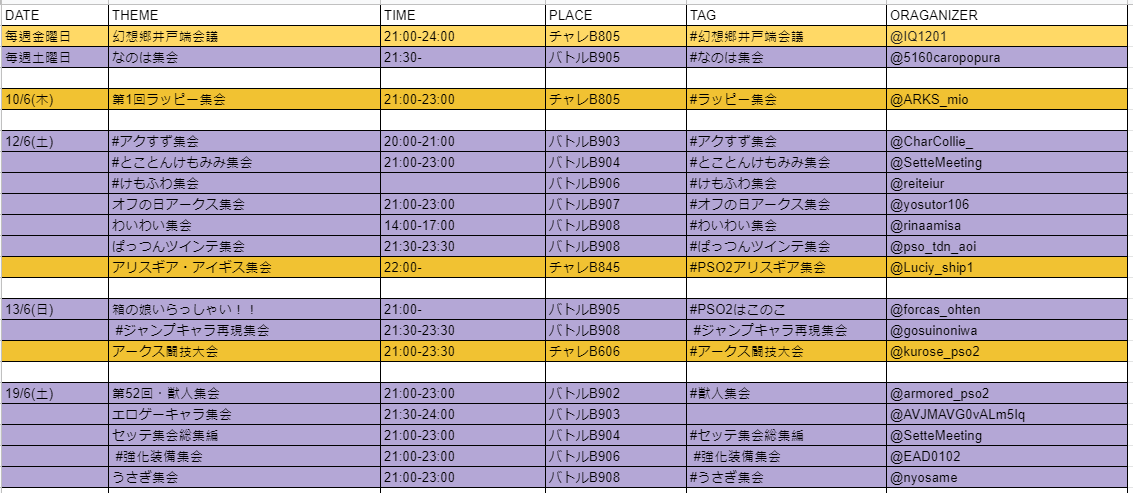 Pso2集会まとめ Iven Pso2matomeiven Twitter Pso2集会まとめ Iven Pso2matomeiven Twitter