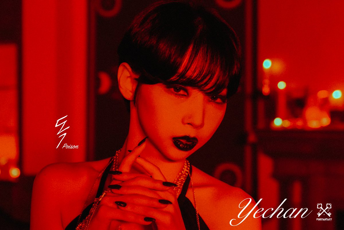 PF_Official_X's tweet photo. Pink Fantasy ‘독 (Poison)’
1st EP : Alice in Wonderland 

2021. 06. 21 Release
🤘Image Teaser #4 - 예찬

#핑크판타지 #PINKFANTASY #ピンクファンタジー #시아 #Seea #예찬 #Yechan #하린 #Harin #아랑 #Arang #대왕 #Daewang #희선 #heesun #미쿠 #Miku #모모카 #Momoka #독 #poison https://t.co/gna7ePWHvK