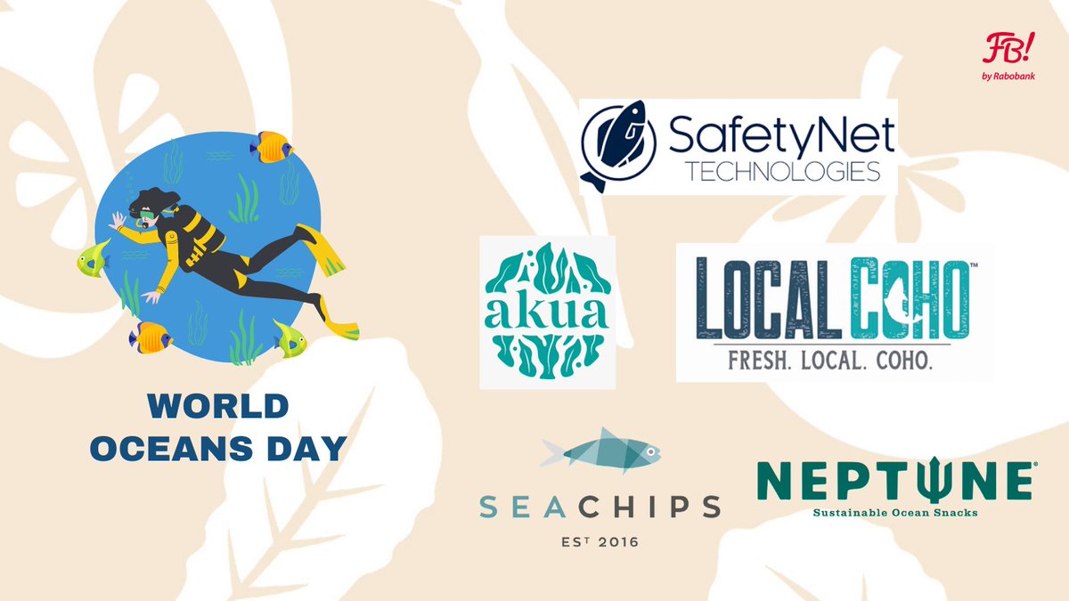 On #WorldOceansDay, we recognize FoodBytes! alumni working to improve our oceans through innovations all across the global food chain, including <a href="/NeptuneSnacks/">Neptune Snacks</a>, <a href="/lifeakua/">AKUA®</a>, LocalCoho, @SNTechUK, <a href="/SeaChipsUK/">Sea Chips</a>.
