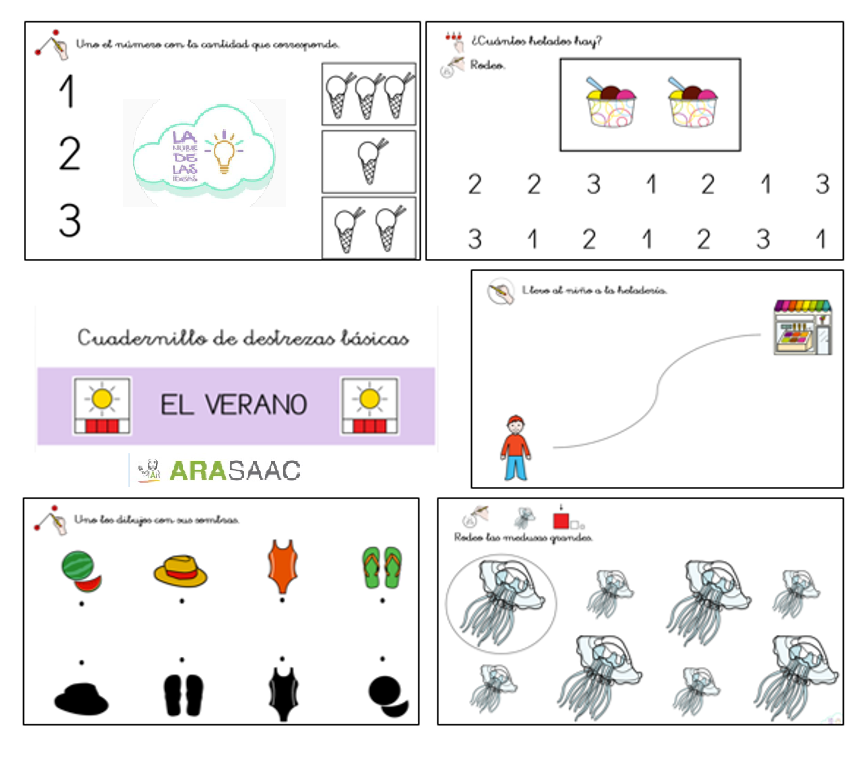 arasaac's tweet photo. 📕👉☀⛱"Cuadernillo de destrezas básicas - El verano"‼🤔
- Descargar el cuaderno desde ARASAAC:
➡🖥https://t.co/lr39GFTD8j
➡🖥https://t.co/KnnF4lqOZu
¡¡¡Muchas gracias, @lanubedelasideas, por compartirlo con ARASAAC!!! https://t.co/Gg8TBzFrzz