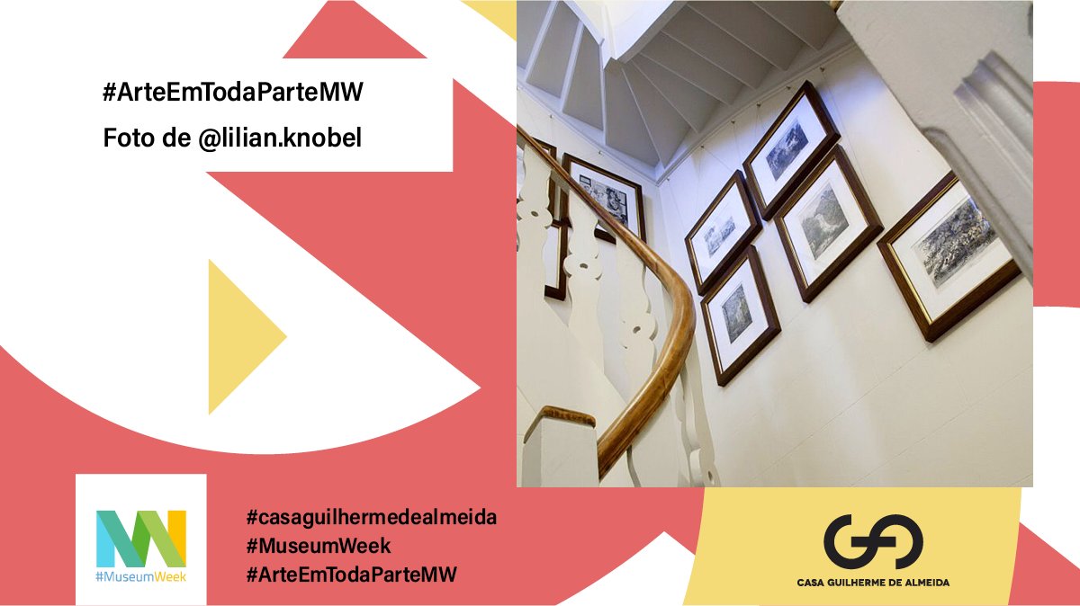 museucguilherme's tweet photo. Estamos no sexto dia de #MuseumWeekMW 2021, e a proposta de hoje é #ArteEmTodaParteMW. Mostra para gente um registro revelando uma arte do museu.
 
Gostou da ideia? Compartilhe com a gente.
 
#culturaemcasa #culturasp #BrasilMW #SudAmericaMW https://t.co/rxaKlr49v5