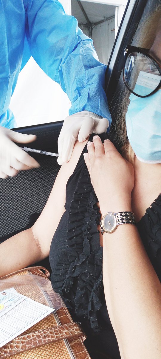 Oficialmente ya vacunada. Segunda dosis puesta. Gracias Dios mío. 🙏💞💉👐🙋🏼‍♀️