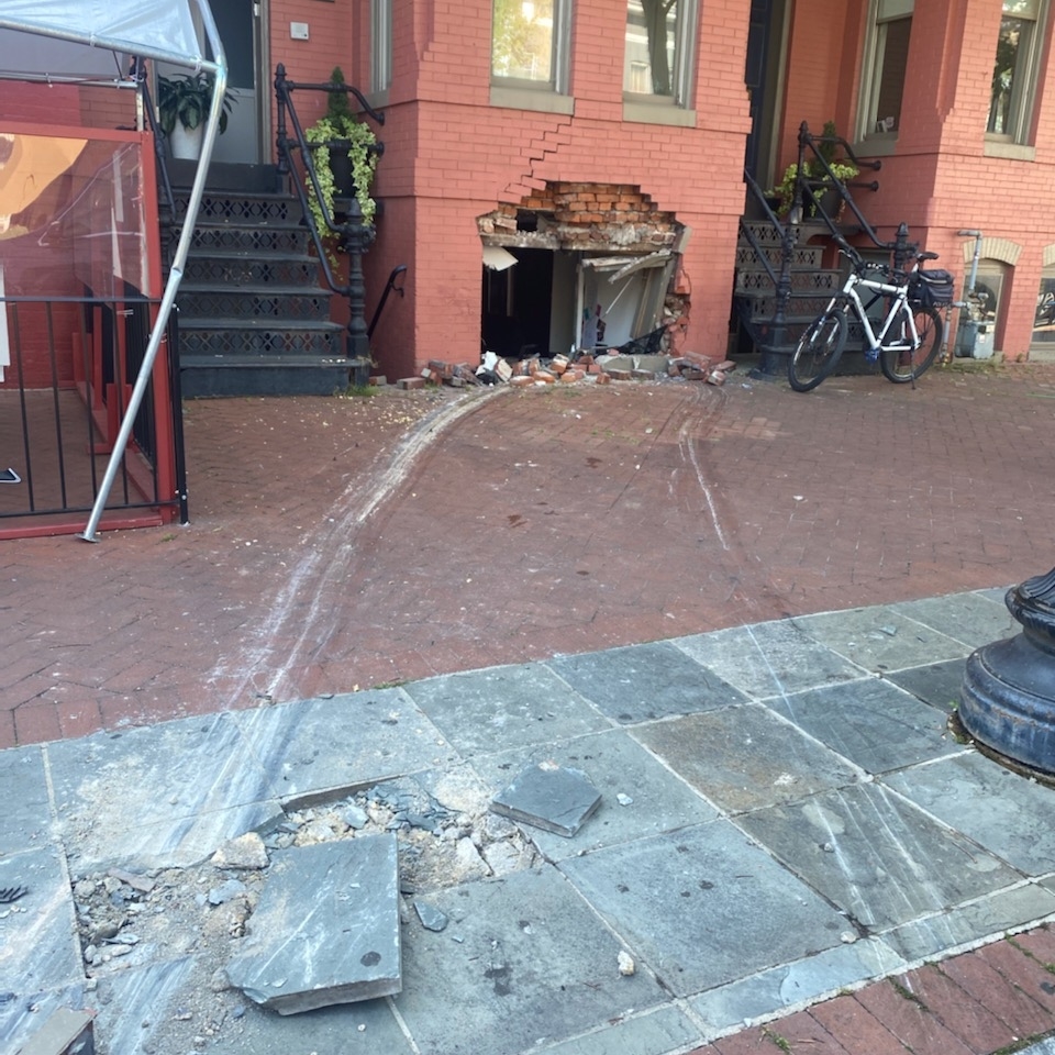 Dear Clients, Vendor Partners, Neighbors &amp; Friends: Our offices took a hit, literally! Everyone is okay, but to reach us, please use the 202-262-7166 number. Thank you!

😥🚘⛔