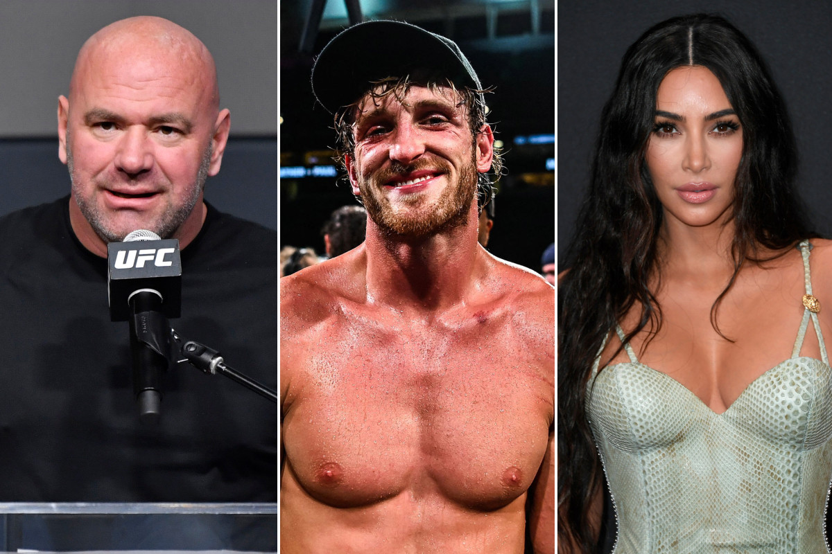 Dana White uses Kim Kardashian to mock Logan Paul fight