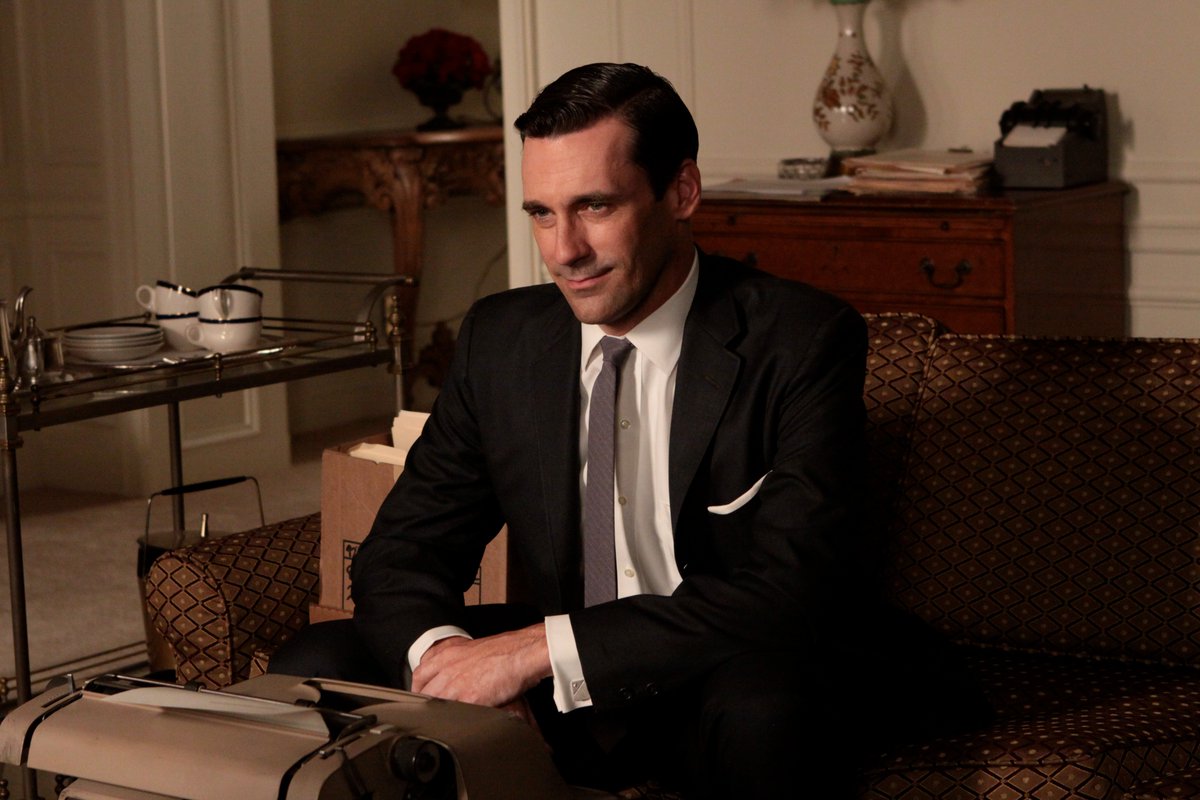 Shut the door. Have a seat. Watch all seasons of #MadMen now on @AMCPlus.