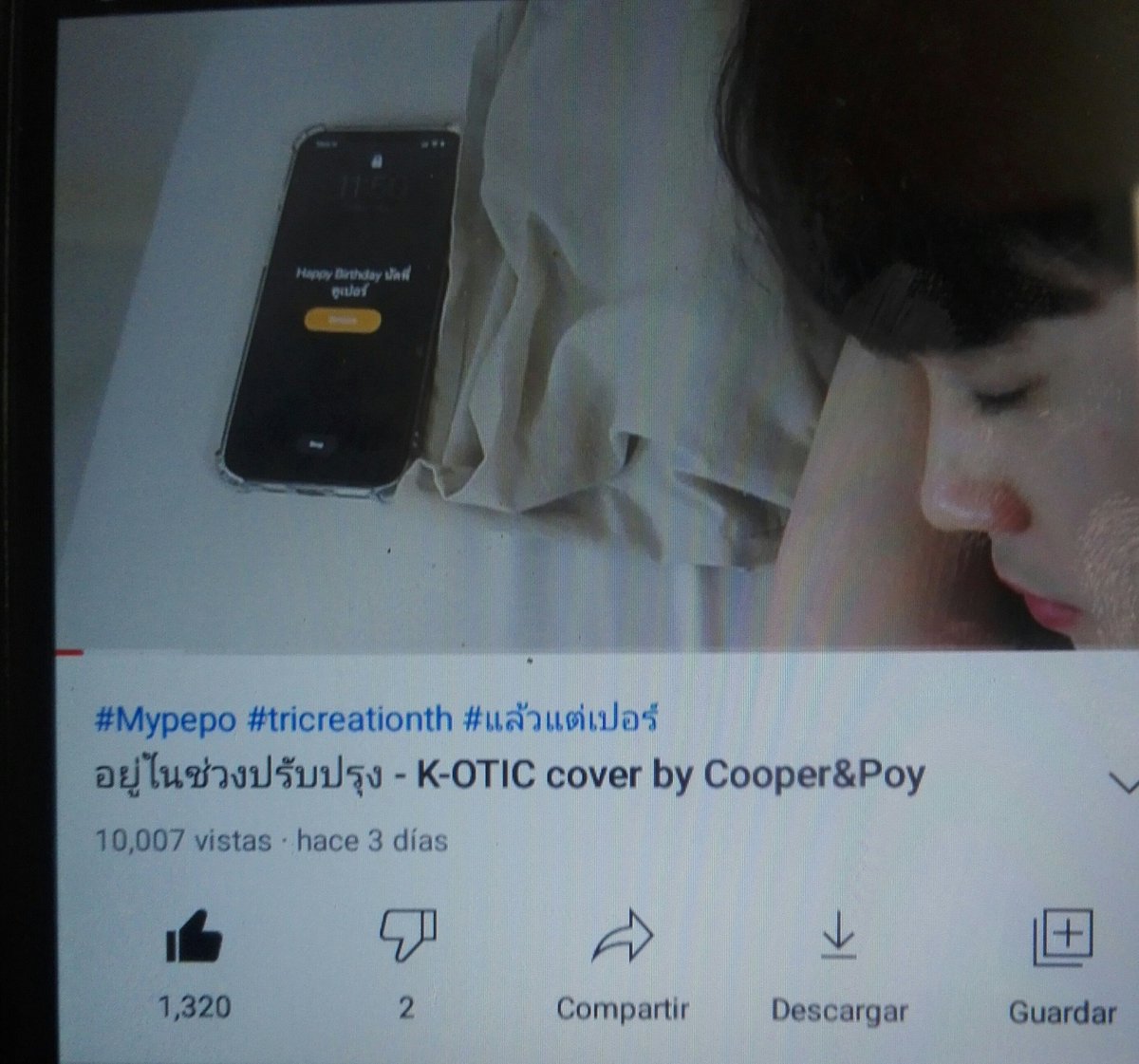 choblatemycat's tweet photo. El cover ya llegó a 10k vistas 🎉 😍
#PerPoyCover https://t.co/HZ0tCDafGn