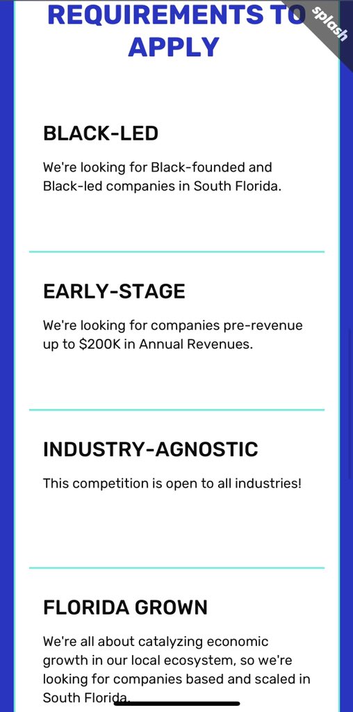 Tips on Tuesday. 
Some entrepreneurs have found success in getting resources & technical assistance by participating in competitions.  The Endeavor Pitch Competition is looking for black led and founded companies.  
Deadline is Friday! 

Link - …deavorpitchcompetition.splashthat.com/?mc_cid=2d6d62…