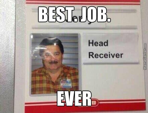 Jimy_Welch's tweet photo. Still in search of the #GreatestJobEver
#HeadReceiver
#LifeGoals https://t.co/Y9uOf6qUSf