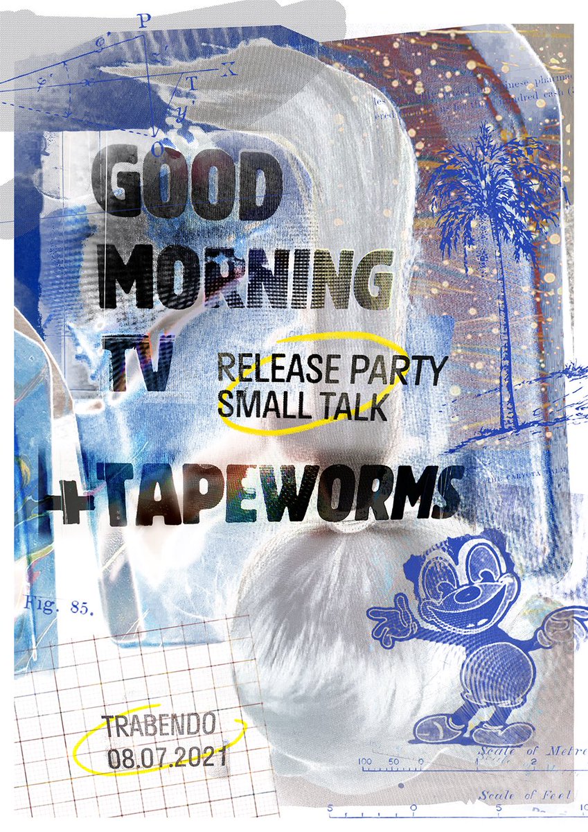 Good Morning TV release party
08 Juin / Terrasse du Trabendo / Entrée Libre 
poke @SUPERSONICparis @geographierecs