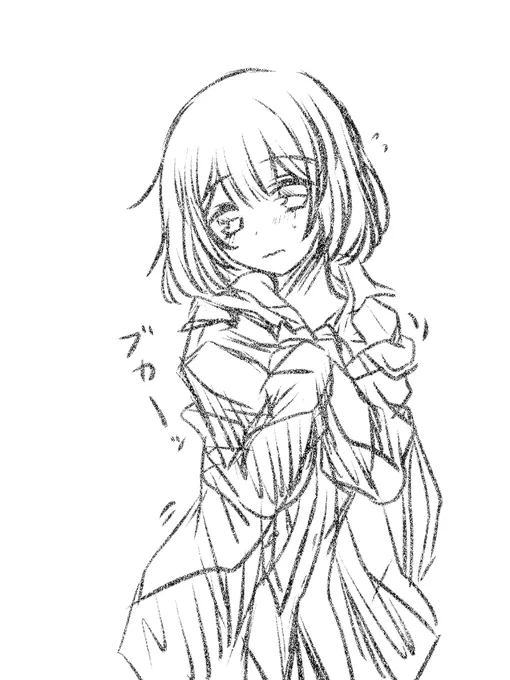 うちの🦐の落書き 