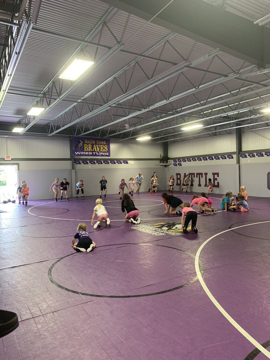 BCBravesWrestle's tweet image. All Girls Youth Camp yesterday and today put on by Brave Elite Coach @RyanStusse and our stud female trailblazer @afftynn   Love seeing the interest on the girls side!