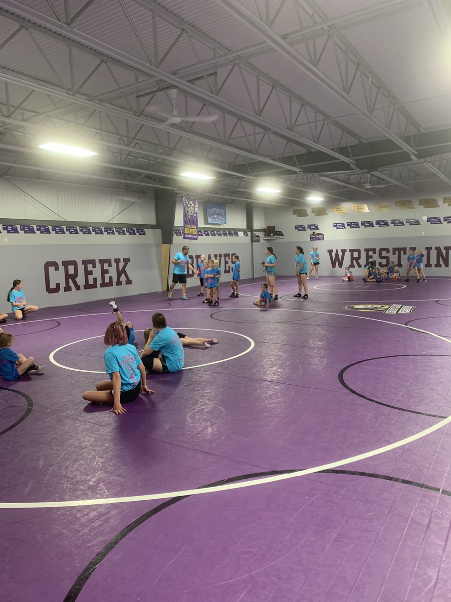 BCBravesWrestle's tweet image. All Girls Youth Camp yesterday and today put on by Brave Elite Coach @RyanStusse and our stud female trailblazer @afftynn   Love seeing the interest on the girls side!